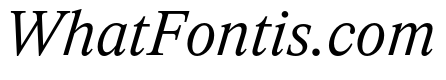 ItemsText RegularItalic