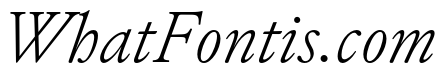 EdictText ThinItalic