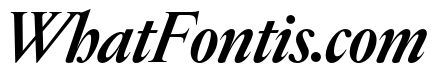 Edict Display Thin MediumItalic