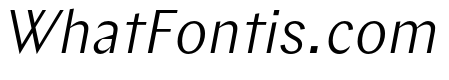 Chap LightItalic