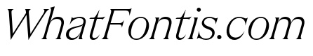 Apris LightItalic