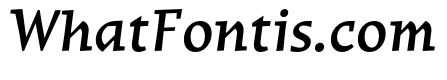 Traktor DemiItalic