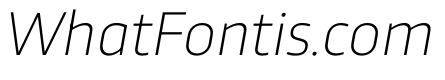 RSTTrasandina ThinItalic Instance