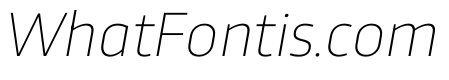 RSTTrasandina HairlineItalic Instance