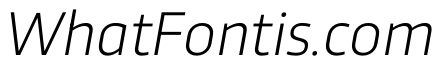 RSTTrasandina ExtralightItalic Instance