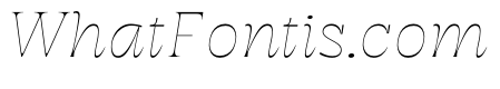 RSTSilvestre SharpThinItalic Instance