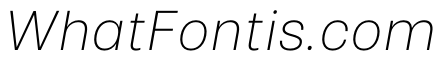 RSTReactor ThinItalic Instance