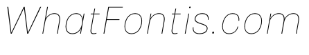 RSTReactor HairlineItalic Instance