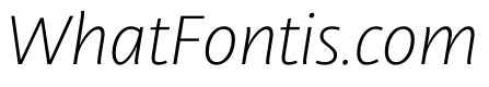 RSTLibertad ThinItalic Instance