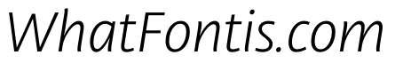 RSTLibertad ExtraLightItalic Instance