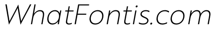 RSTBrother ThinItalic Instance
