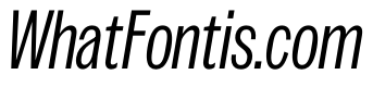 Spent CondLtItalic Instance