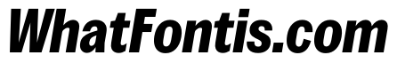 Spent CompactExtraBoldItalic