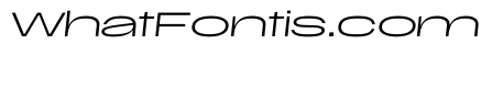 Scale SuperExtendedExtraLightItalic Instance