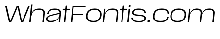 Scale ExtendedExtraLightItalic Instance