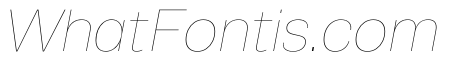 Runda HairlineItalic Instance