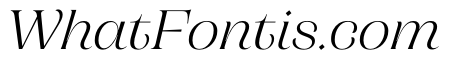 CampaignSerif LightItalic