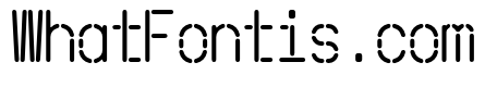 Schriftsystem StencilPill
