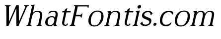AlvaradoVar LightItalic Instance