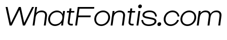 BroadSans RegularOblique