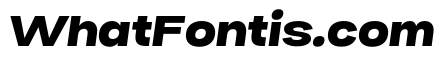 BroadSans ExtraBoldOblique