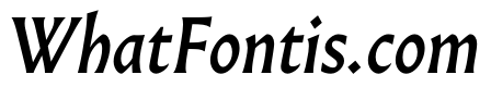AlmostDisplay RomanMediumItalic
