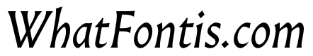 AlmostDisplay RomanItalic