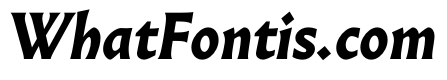 Almost RomanBlackItalic