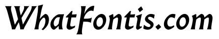 Almost GothicMediumItalic