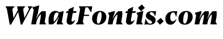 BluuSuuperstar BlackItalic