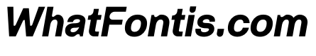 Haben ExtraItalic