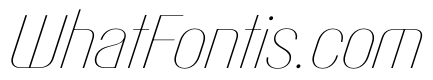 PPTalisman NarrowHairlineItalic Instance