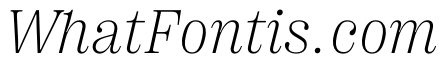 PPRightSerifItalic Fine Instance
