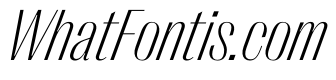 PPRightSansNarrow FineItalic Instance