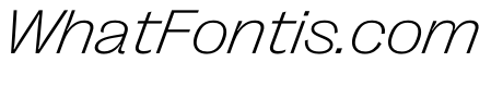 PPRightGroteskWide FineItalic Instance