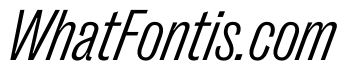 PPRightGroteskNarrow LightItalic Instance