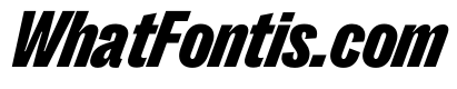 PPRightGroteskNarrow BlackItalic Instance
