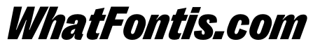 PPRightGroteskCompact BlackItalic Instance
