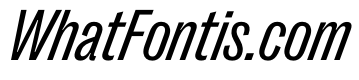 PPRightGrotesk NarrowRegularItalic Instance