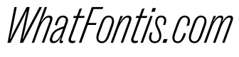 PPRightGrotesk NarrowFineItalic Instance