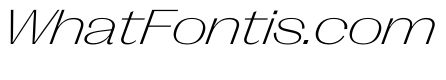 PPRightGothicSpatial FineItalic Instance