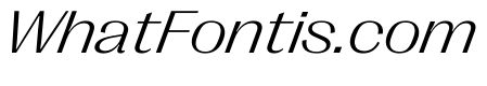 PPRightGothic WideLightItalic Instance