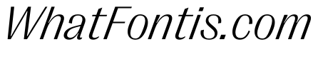 PPRightGothic LightItalic Instance