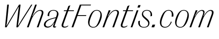 PPRightGothic FineItalic Instance