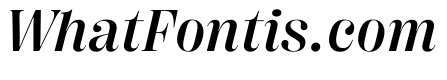 PPRightDidoneItalic Medium Instance