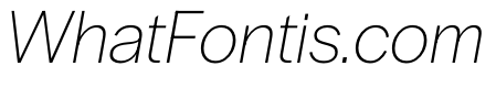 PPRadioGrotesk ThinItalic Instance