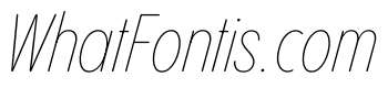 PPPangramSansRoundedSlim ThinItalic Instance