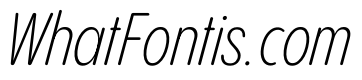 PPPangramSansRoundedSlim LightItalic Instance