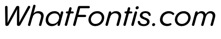 PPPangramSansRoundedNormal MediumItalic Instance