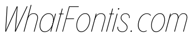 PPPangramSansRoundedCondensed ThinItalic Instance
